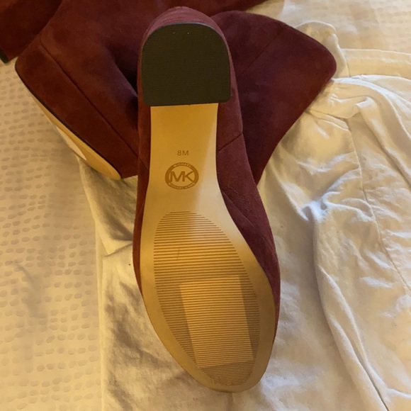 Michael Kors Frenchie Platform Boots - Picture 3 of 3